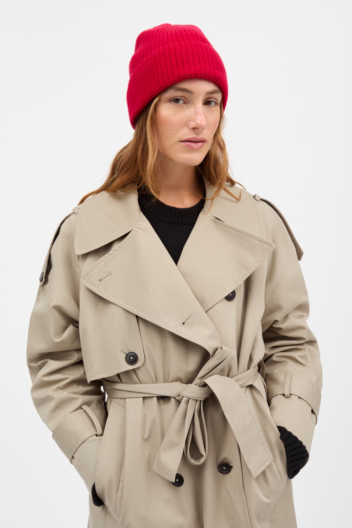 Skall Studio Aya beanie Beanie Aurora red